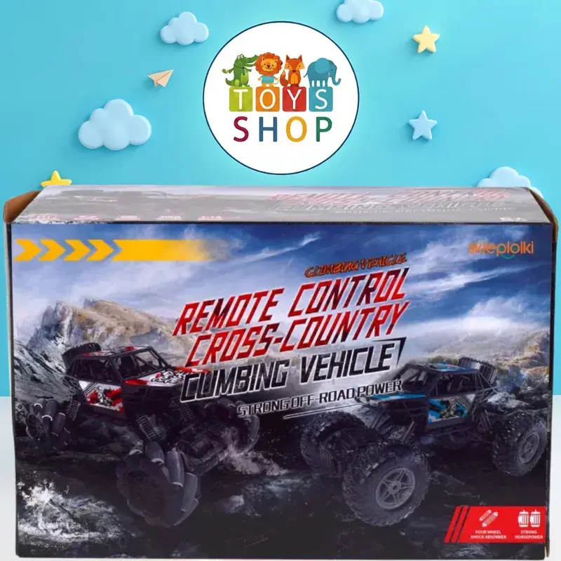 سيارة تسلق الصخور والدفع الرباعي للتحكم عن بعد | Remote Control Cross-Country Climbing Vehicle